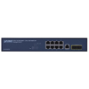 Kép PLANET 10/100/1000T + 2-Port Managed L2/L4 Gigabit Ethernet (10/100/1000) 1U Blue (GS-4210-8T2S)