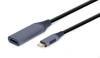 Kép Cablexpert A-USB3C-HDMI-01 video cable adapter 0.15 m USB Type-C Grey (A-USB3C-HDMI-01)