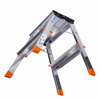 Kép Step ladder double-sided foldable Krause Treppy 130020