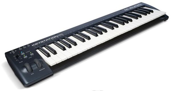 Kép M-AUDIO Keystation 49 MK3 MIDI keyboard 49 keys USB Black (KEYSTATION 49III)