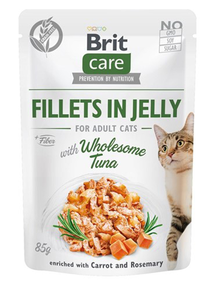 Kép Brit Care Cat Fillets In Jelly Wholesome Tuna 85g