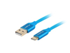 Kép Lanberg CA-USBO-22CU-0005-BL USB cable 0.5 m USB 2.0 USB A USB C Blue (CA-USBO-22CU-0005-BL)