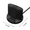 Kép Qoltec 50632 Intelligent Smart ID chip card reader SCR-0632 | USB type C (50632)