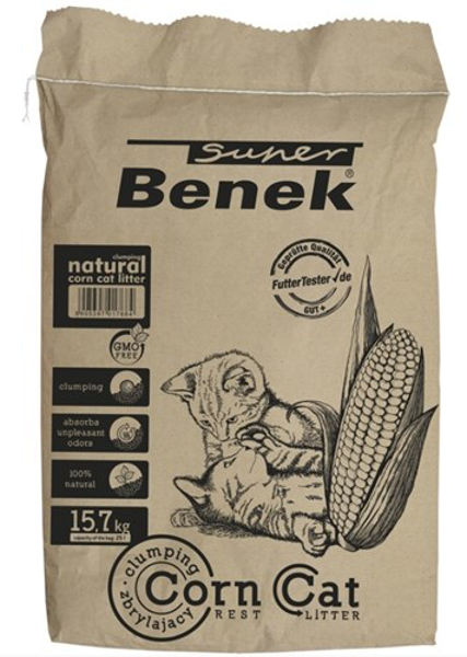 Kép Certech Super Benek Corn Cat - Corn Cat Litter Clumping 25 l