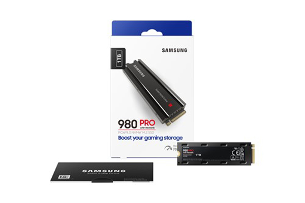Kép Samsung 980 PRO M.2 1000 GB PCI Express 4.0 V-NAND MLC NVMe (MZ-V8P1T0CW)