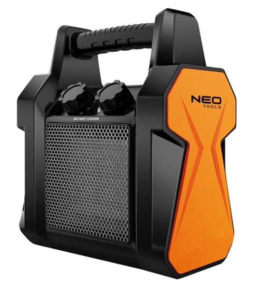 Kép NEO TOOLS 90-061 electric space heater Ceramic PTC 3000 W Black, Orange (90-061)