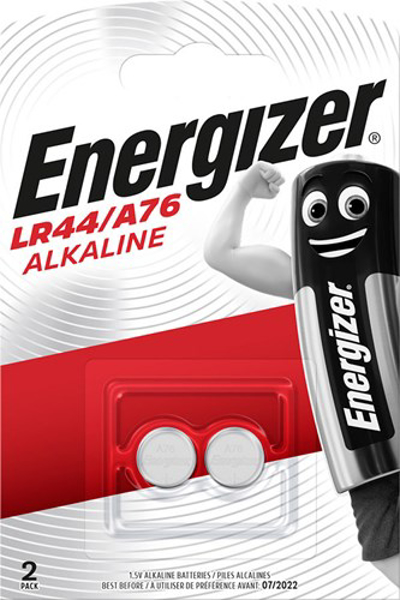 Kép ENERGIZER ALKALINE SPECIALTY BATTERIES LR44/ A76 2 PIECES 1,5V (997729)