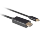 Kép LANBERG CABLE USB-C(M)->HDMI(M) 1M 4K 60HZ BLACK (CA-CMHD-10CU-0005-BK)