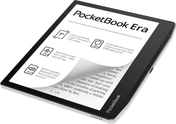 Kép PocketBook 700 Era Silver e-book reader Touchscreen 16 GB Black, Silver (PB700-U-16-WW)