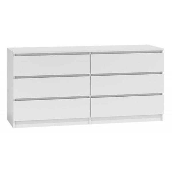 Kép Topeshop M6 140 WHITE 2X3 chest of drawers