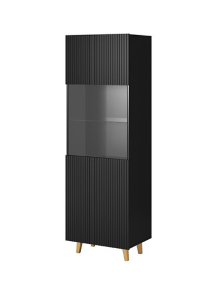 Kép Display cabinet PAFOS 60x40x182 mat black (PAFOS WIT CZ)