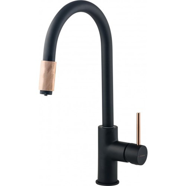 Kép DEANTE BLACK COPPER ASTER (BCA_B64M) KITCHEN MIXER WITH SWIVEL SPOUT AND CONNECTION TO WATER FILTER