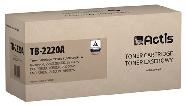 Kép Toner tintapatron ACTIS TB-2220A (replacement Brother TN-2220 Standard 2 600 pages black)