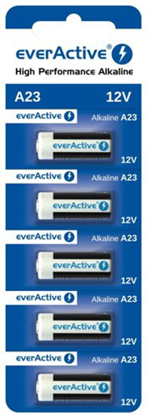 Kép Alkaline batteries everActive A23 12V - blister 5 pcs