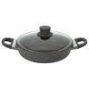 Kép BALLARINI Frying pan Murano deep with 2 handles and granite lid 28 cm 75002-973-0 (75002-973-0)