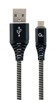Kép Cablexpert CC-USB2B-AMMBM-2M-BW USB cable USB 2.0 USB A Micro-USB B Black (CC-USB2B-AMMBM-2M-BW)