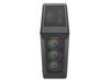 Kép Számítógépház NATEC Genesis Irid 505 ARGB NPC-1518 (ATX, Micro ATX, Mini ITX, black color)