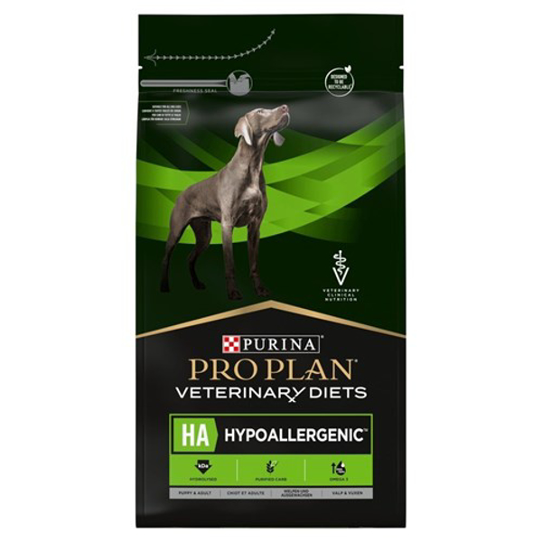Kép PURINA Pro Plan Veterinary Diets Canine HA Hypoallergenic - dry dog food - 3 kg