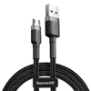 Kép Baseus Cafule 2.4A 1m Micro USB cable (grey/black) (CAMKLF-BG1)