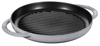 Kép STAUB round cast iron grill pan with two handles 40509-522-0 - graphite 26 cm (40509-522-0)
