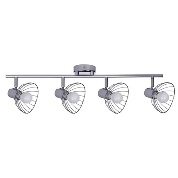 Kép Activejet GIZEL quadruple ceiling wall light strip chrome E14 wall lamp for living room (AJE-GIZEL 4P)