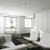 Kép Activejet GIZEL double ceiling wall light strip chrome E14 wall lamp for living room (AJE-GIZEL 2P)