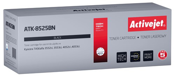 Kép Activejet ATK-8525BN Toner cartridge for Kyocera printers, Replacement Kyocera TK-8525K, Supreme, 30000 pages, black (ATK-8525BN)