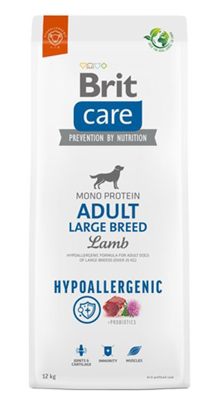 Kép BRIT Care Hypoallergenic Adult Large Breed Lamb - dry dog food - 12 kg (100-172222)