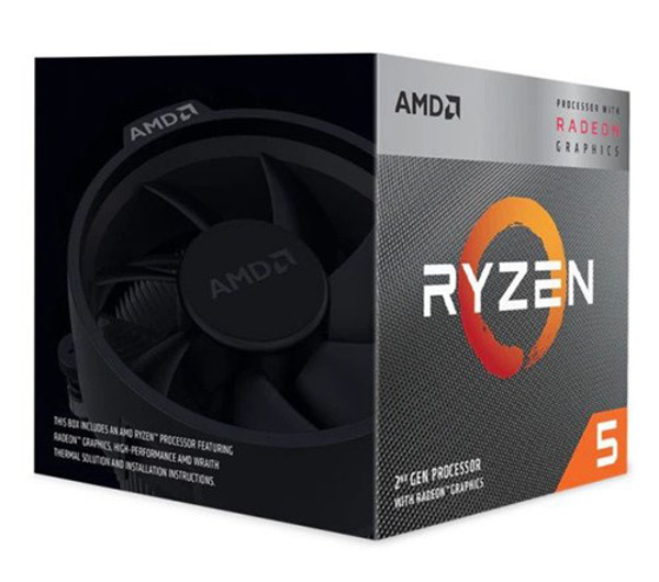 Kép Processzor AMD Ryzen 5 3400G YD3400C5FHBOX (3700 MHz 4200 MHz (max) AM4 BOX)