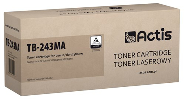 Kép Toner tintapatron ACTIS TB-243MA (replacement Brother TN-243M Standard 1000 pages Magenta)