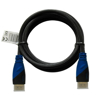Kép Savio CL-49 HDMI cable 5 m HDMI Type A (Standard) Black,Blue (cl-49)