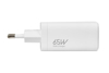 Kép iBOX C-65 White, GaN 65W universal charger (ILUC65W)
