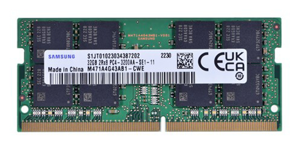 Kép Samsung SODIMM 32GB DDR4 3200MHz M471A4G43AB1-CW Memória modul (M471A4G43AB1-CWE)