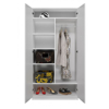Kép Topeshop IGA 120 ART C KPL bedroom wardrobe/closet 7 shelves 2 door(s) Oak (IGA120 SZPR AR)