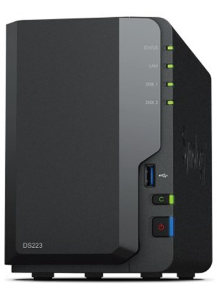 Kép Synology DiskStation DS223 NAS/storage server Desktop Ethernet LAN RTD1619B (DS223)