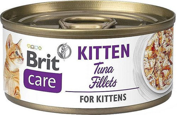 Kép BRIT Care Kitten Tuna Fillets - wet cat food - 70g