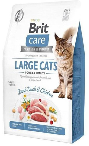 Kép BRIT Care Grain-Free Adult Large Cats - dry cat food - 2 kg