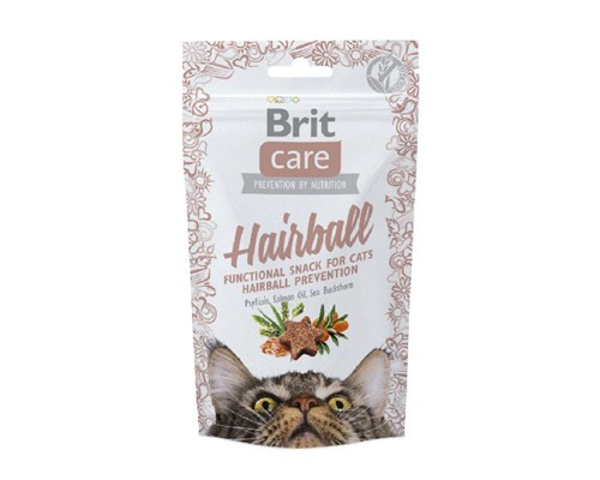 Kép BRIT Care Cat Snack Hairball - cat treat - 50 g
