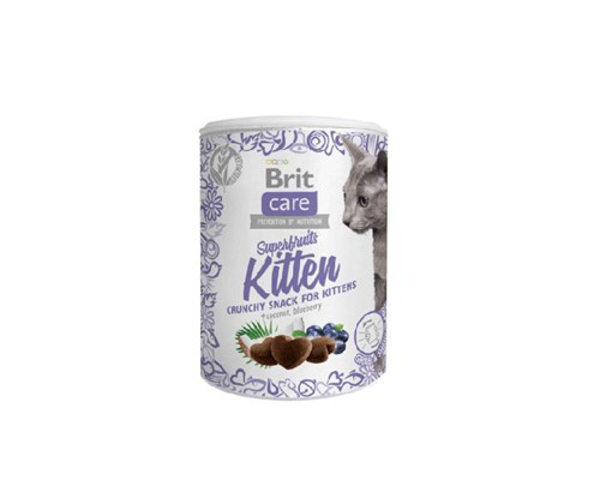 Kép BRIT Care Cat Snack Superfruits Kitten - cat treat - 100 g