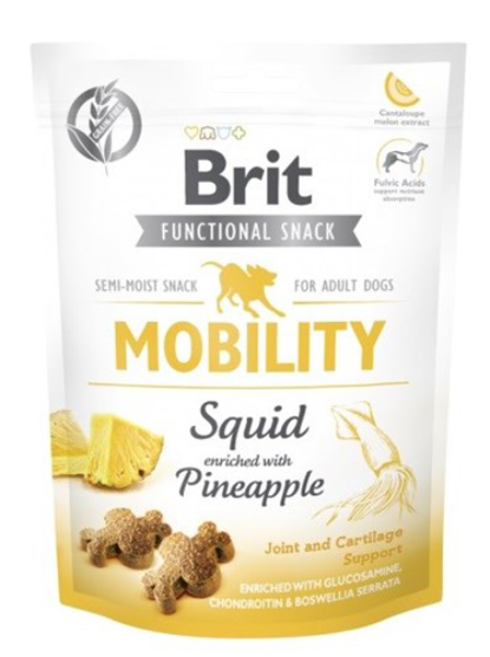 Kép BRIT Functional Snack Mobility Squid - Dog treat - 150g