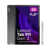 Kép Lenovo Tab P11 128 GB 29.2 cm (11.5'') Mediatek 6 GB Wi-Fi 6E (802.11ax) Android 12 Grey (ZABF0355PL)