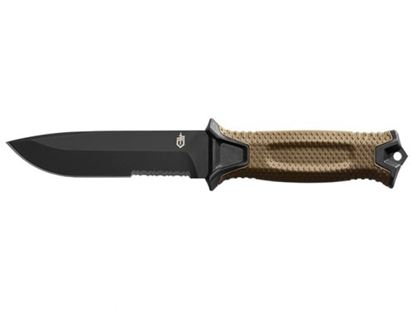 Kép Survival knife GERBER Strongarm Fixed Serrated Coyote (31-003655)