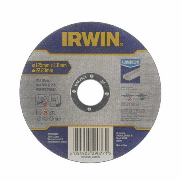 Kép IRWIN Vágótárcsa 125mm x 1,6mm x 22,23mm (IW8082131)