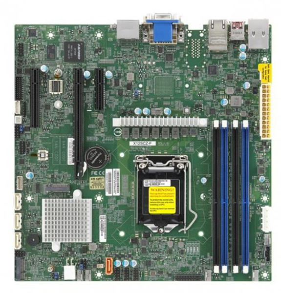 Kép Supermicro MBD-X12SCZ-F Intel W480 LGA 1200 micro ATX Alaplap (MBD-X12SCZ-F-O)