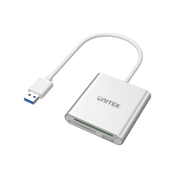 Kép UNITEK Y-9313 card reader USB 3.2 Gen 1 (3.1 Gen 1) Silver (Y-9313)