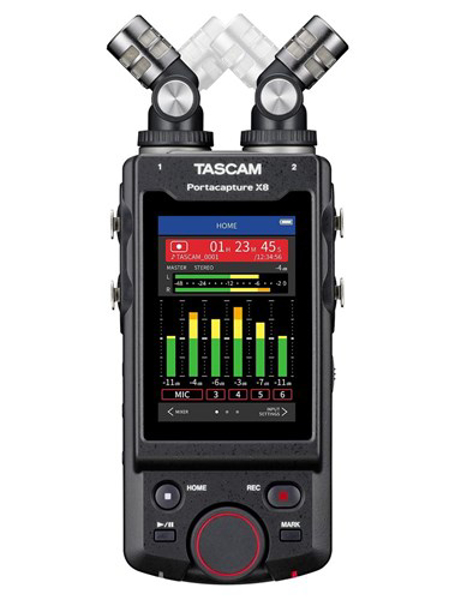 Kép Tascam Portacapture X8 - portable, high resolution multi-track recorder (PORTACAPTURE X8)