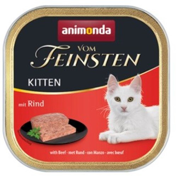 Kép ANIMONDA Vom Feinsten Kitten taste: beef 100g