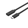 Kép UNITEK EXTENSION CABLE USB-C 10GBPS,4K60HZ,PD,1,5M (C14086BK-1.5M)