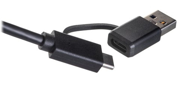 Kép UNITEK ENCLOSURE USB-C M.2 SSD NVME/SATA, 10GB RGB (S1210B)