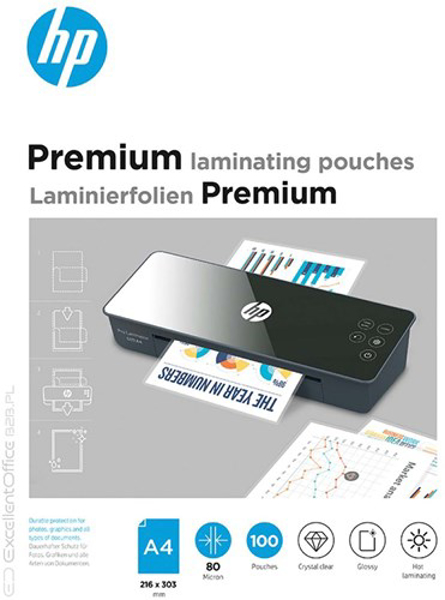 Kép HP Premium lamination film A4 100 pc(s) (HPF9123A4080100)